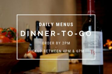 Dinner-To-Go | March 26, 2020