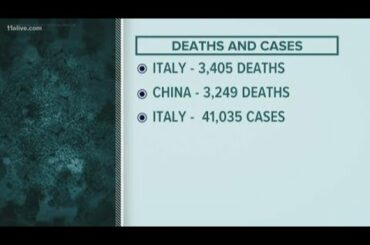 Italy now has most coronavirus-related deaths