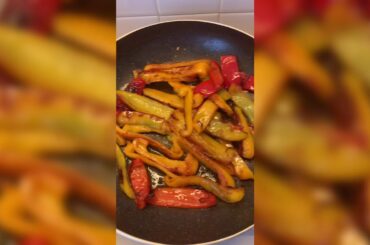 Italian Reciepe Bell  Pepper / Capcicon ( pinay in france)