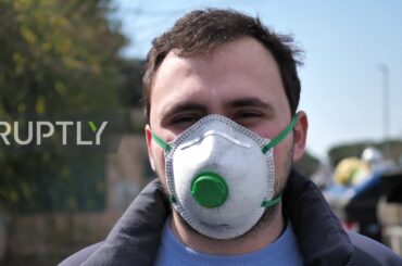 Italy: Delivery personnel lament lack of protection amid coronavirus pandemic
