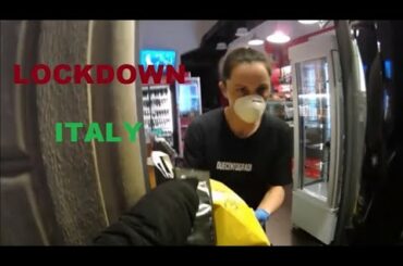 FOOD DELIVERY AMIDST LOCKDOWN IN ITALY   CORONA VIRUS   COVID 19