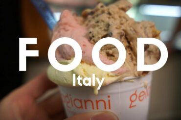 FOOD ADVENTURE in ITALY