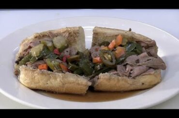 Chicago Italian Beef Sandwich