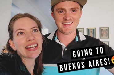 Travelling to BUENOS AIRES: 15+ Hour Overnight Bus Ride in ARGENTINA + Eating DELICIOUS BURGERS!