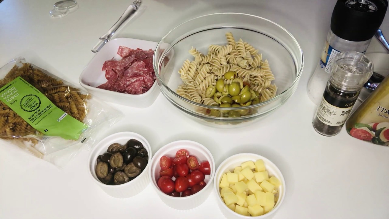 Italian pasta salad(Day1SA Lockdown) Italian pasta salad(Day1SA Lockdown)
