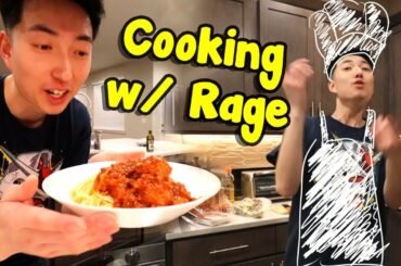 THE WORLD'S BEST SPAGHETTI & MEATBALLS | Cooking With RageElixir #1