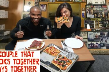 WE MADE PIZZA!!! FROM SCRATCH