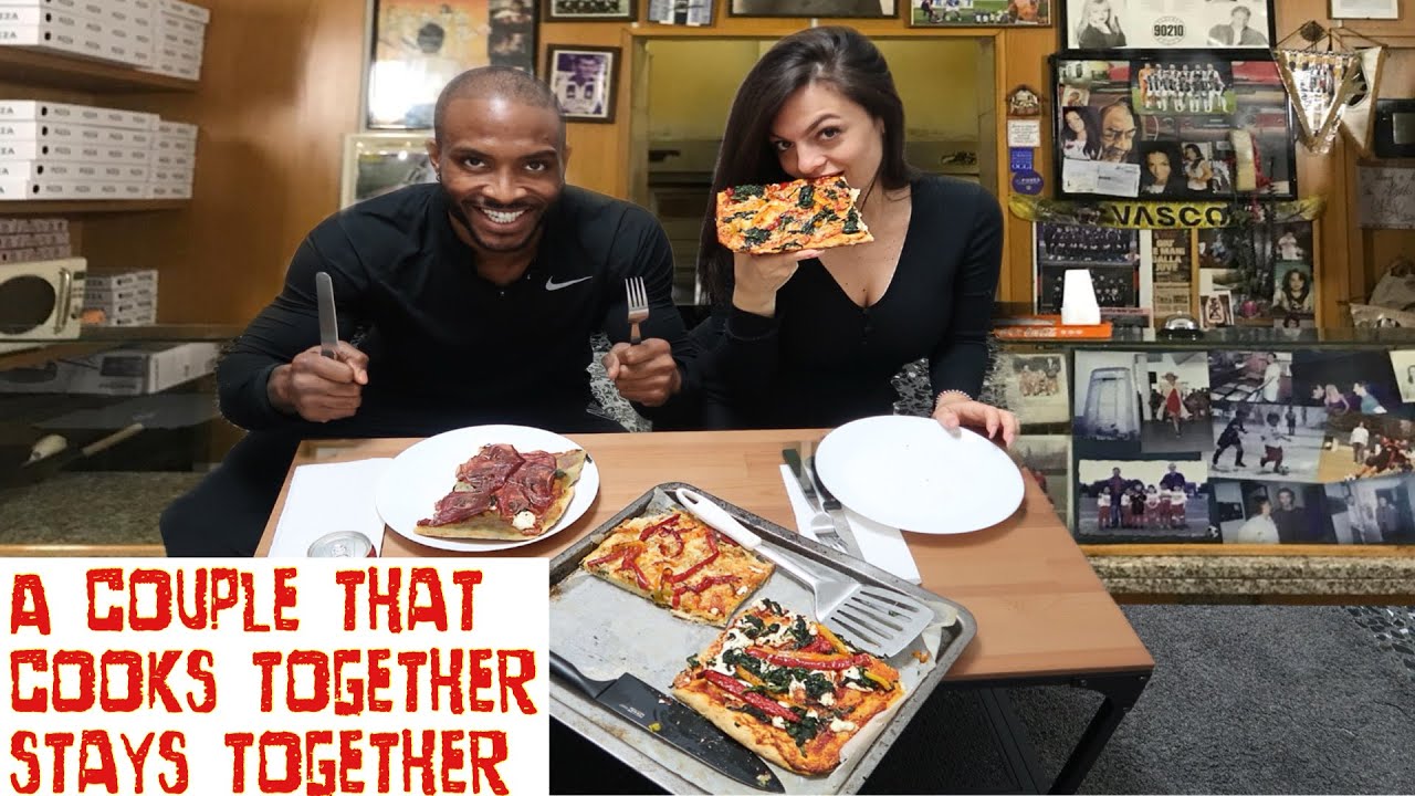 WE MADE PIZZA!!! FROM SCRATCH WE MADE PIZZA!!! FROM SCRATCH