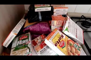 Simple routine. Lunch. Dinner. (Aur Corona virus ki vaja se ki aur shopping)