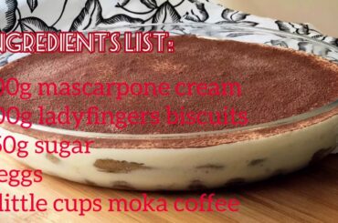 Italian cooking mama / Tiramisù