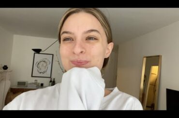 Stay at home vlog | adam & i eating for 20 minutes straight