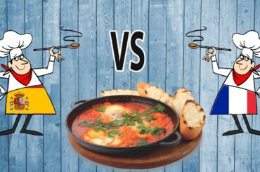 Vote - Spain Vs France [ cooking eggs and tomatoes]