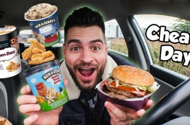 UNEXPECTED CHEAT DAY - 5 WEEKS IN THE PREP | 7500CALORIES!!