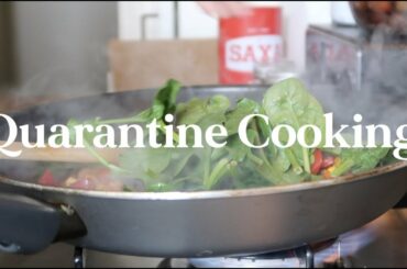 QUARANTINE COOKING | quick vegetarian meals