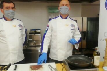 Italian Food al tuo fianco in cucina | 01 Tagliata di scottona porzionata