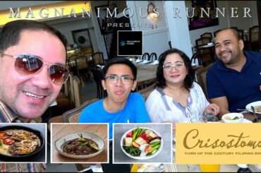 CRISOSTOMO:  TURN OF THE CENTURY FILIPINO 🇵🇭 DINING EXPERIENCE,  PASAY,  PHILIPPINES (4K)