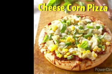 Cheese corn pizza|Pizza|Mini pizza recipe|Cheese pizza|Pizza italian| pizza bread|Vag Pizza|