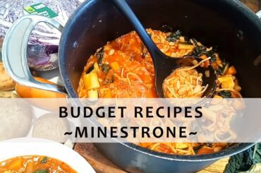 Budget vegan recipes // Easy Minestrone