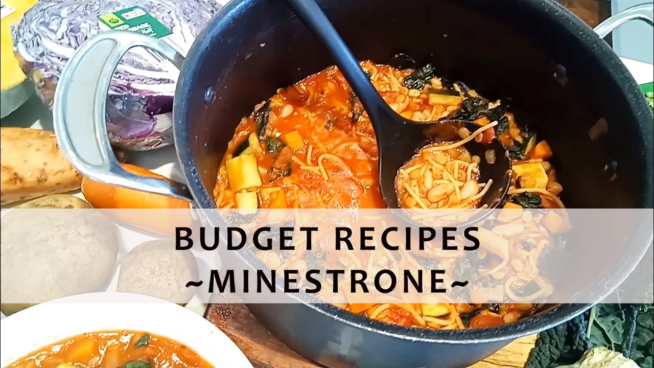Budget vegan recipes // Easy Minestrone Budget vegan recipes // Easy Minestrone