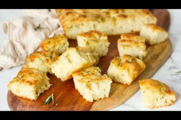 Easy Focaccia Recipe (with yeast or sourdough starter), No-Knead Focaccia