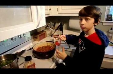 Kids Can Cook - Italian Beef and Green Bean Casserole
