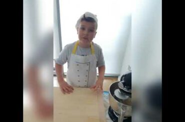 Making PICI with Aidan using leftover bread. Egg free traditional italian pasta from Toscana