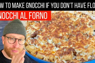 Easy Gnocchi al forno: How to make the gnocchi without flour | Food Busker