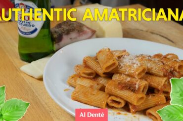 The BEST AUTHENTIC AMATRICIANA sauce // Ep. 5