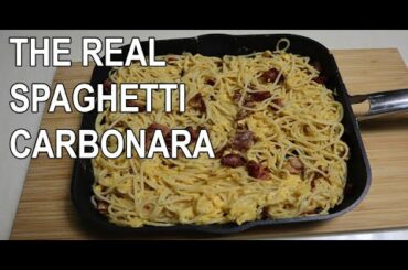 Carbonara Recipe | The Real Spaghetti Carbonara Recipe