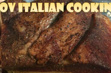 Maple Marsala Smoked Pork Belly: POV Italian Cooking Episode 51