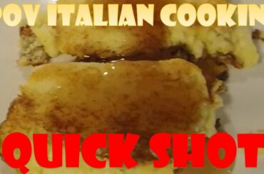 Fried Polenta: POV Italian Cooking Quick Shot #4