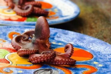 TYPICAL STREET MARKET IN ITALY placed in Ballarò Palermo Sicily