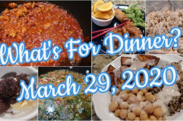 What's For Dinner?  March 29, 2020 | Cooking for Two | Pantry Meals | Italian Sausage Soup