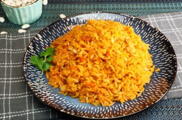 INSTANT POT YELLOW RICE and BEANS│LOCK-DOWN Easy Recipe