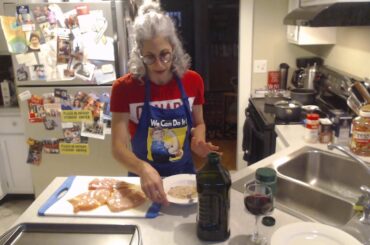 Italian Cooking for Shutins - Mama Anna - Chicken Parmesan