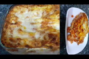 ITALIAN LASAGNA RECIPE/HOW TO MAKE LASAGNA