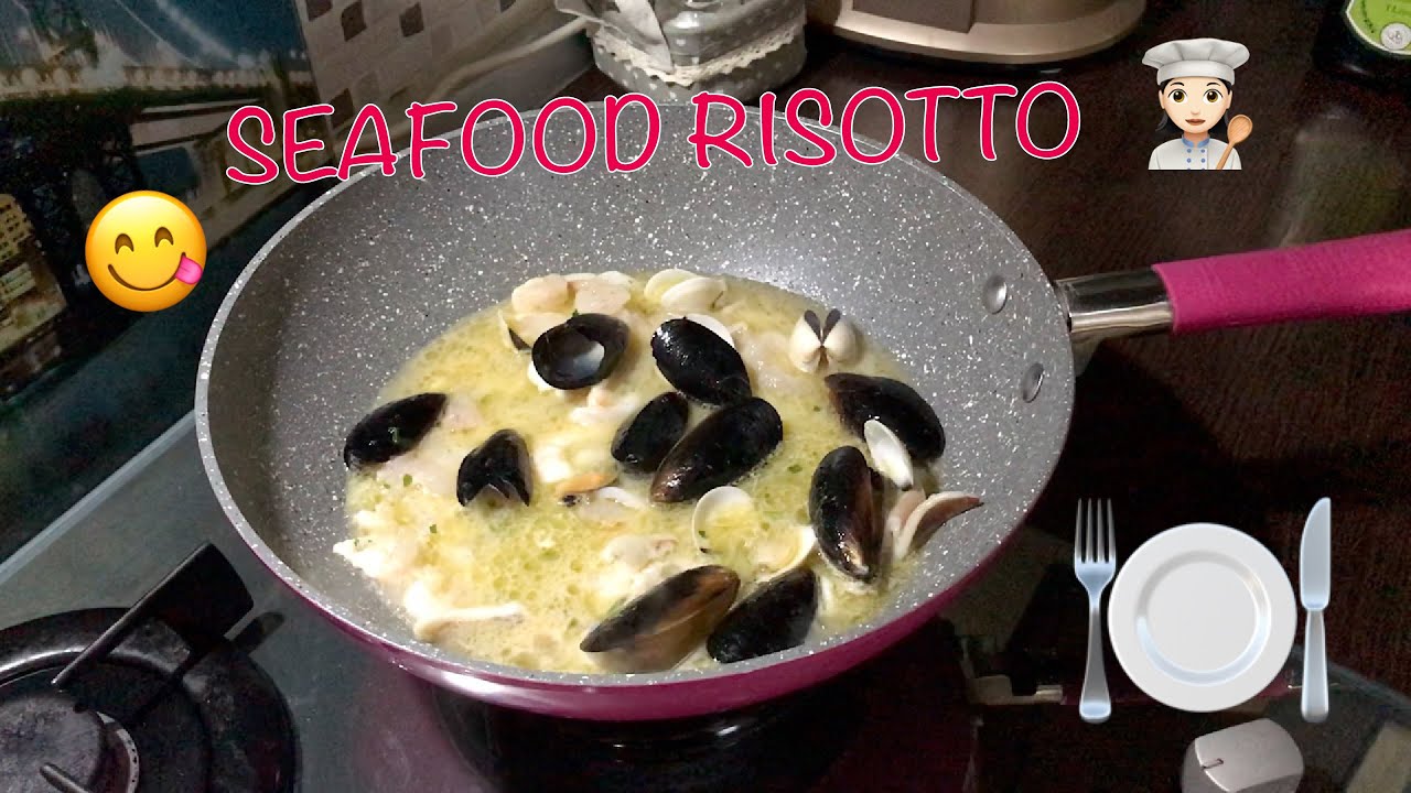 EASY RECIPE SEAFOOD RISOTTO! ( RISOTTO FRUTTI DI MARE ) EASY RECIPE SEAFOOD RISOTTO! ( RISOTTO FRUTTI DI MARE )
