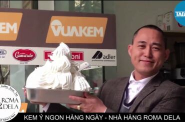 Yogurt Gelato Making at Roma Dela Restaurant