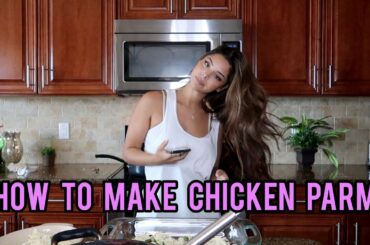 how to make CHICKEN PARM **italian dish**
