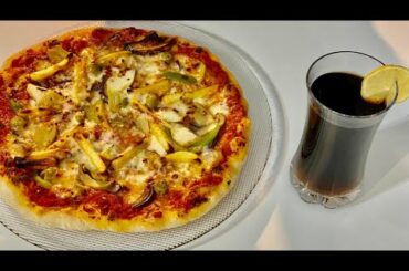 ITALIAN HOMEMADE PIZZA RECIPE| YUHI KAT JAEGA SAFAR SAATH CHALNE SE| EP8