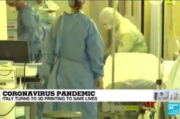 Coronavirus pandemic: Italy turns to 3D printing to save lives