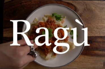 Saucy Sunday - Easy Ragu Recipe