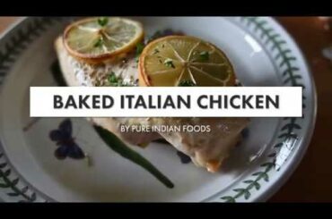 5-Ingredient Baked Italian Chicken