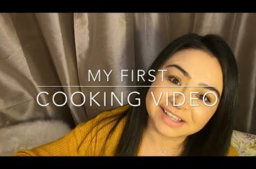 My First Cooking Video