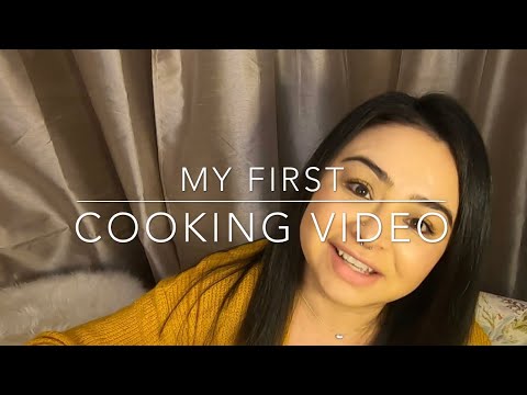 My First Cooking Video My First Cooking Video