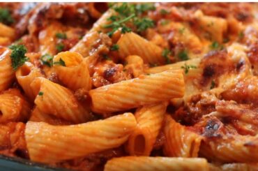 Pasta in Meat Sauce | പാസ്ത-ഇൻ-മീറ്റ് സോസ് | സൂപ്പർ ഈസി | Italian Pasta Recipe