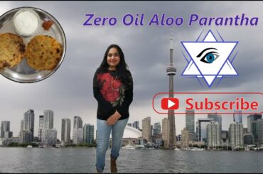 Zero Oil Aloo Parantha Recipe