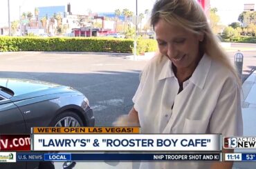 Las Vegas restaurant offering curbside pickup with minimal human contact