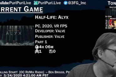 Half-Life: Alyx [Part 1] (PC, 2020, VR FPS), PSX#206 Monkey Hero [Part 2] (1999, Action RPG)