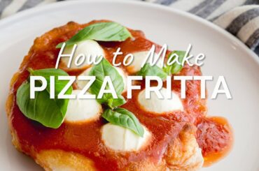 Pizza Fritta Napoletana - Italian Fried Pizza